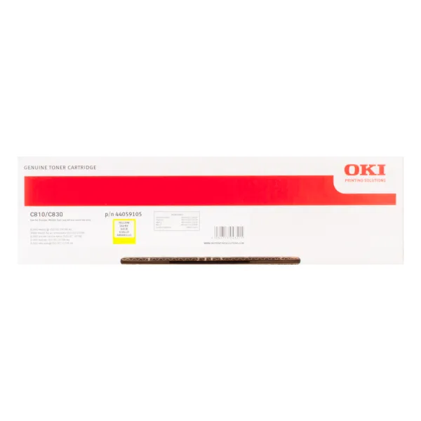 Тонер-картридж C810 NEU жовтий Oki (44059117) - Фото 4