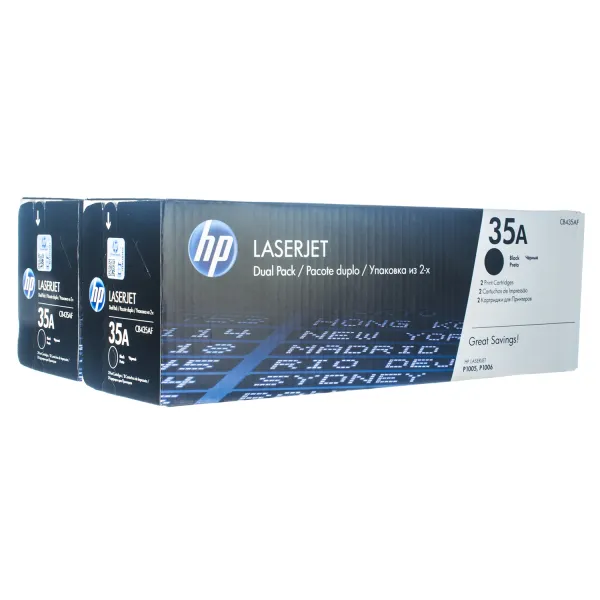 Картридж 35A чорний HP (CB435AD/CB435AF) - Фото 8
