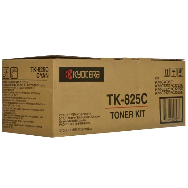 Тонер-картридж TK-825 блакитний Kyocera Mita (1T02FZCEU0) - Фото 7