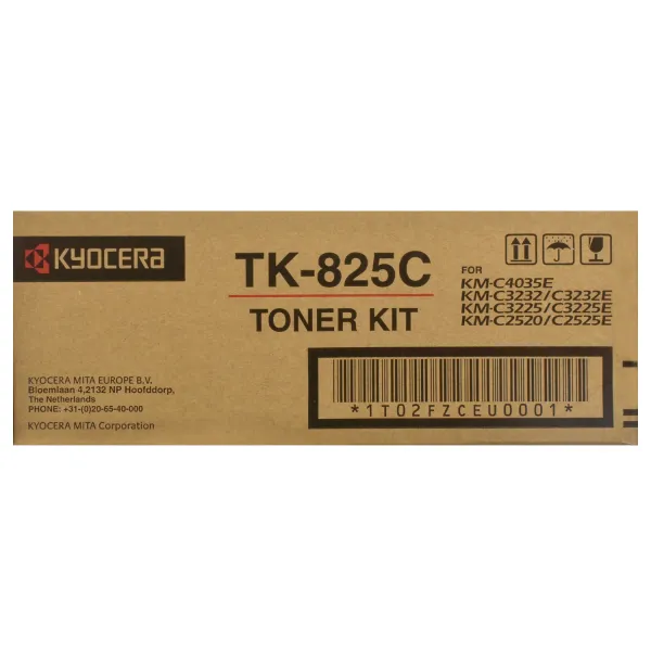 Тонер-картридж TK-825 блакитний Kyocera Mita (1T02FZCEU0) - Фото 2