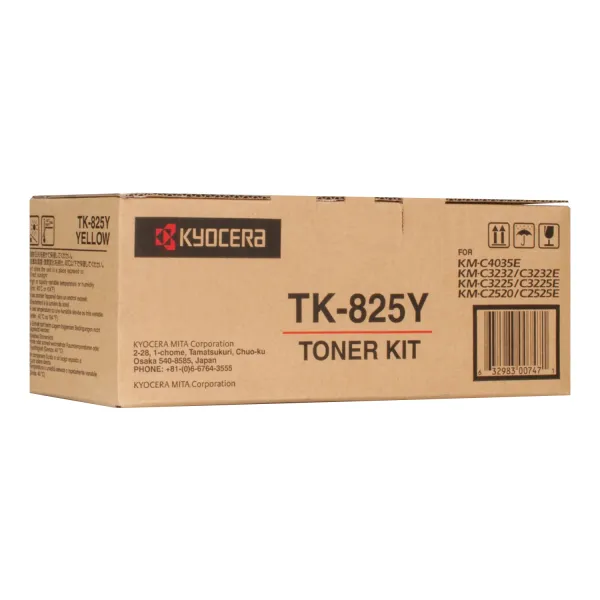 Тонер-картридж TK-825 жовтий Kyocera Mita (1T02FZAEU0) - Фото 3
