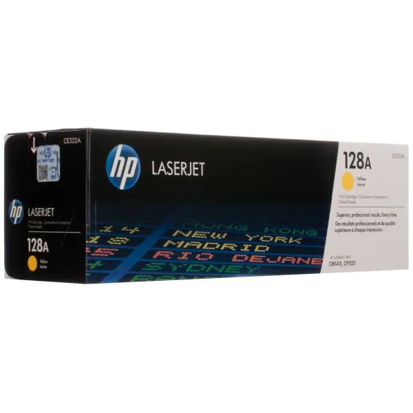 Картридж 128A жовтий HP (CE322A) - Фото 3