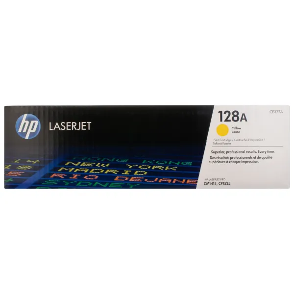 Картридж 128A жовтий HP (CE322A) - Фото 3