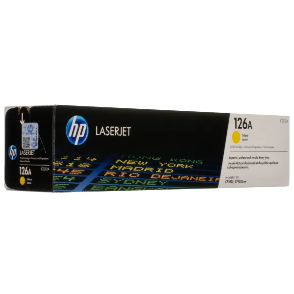 Картридж 126A жовтий HP (CE312A) - Фото 7