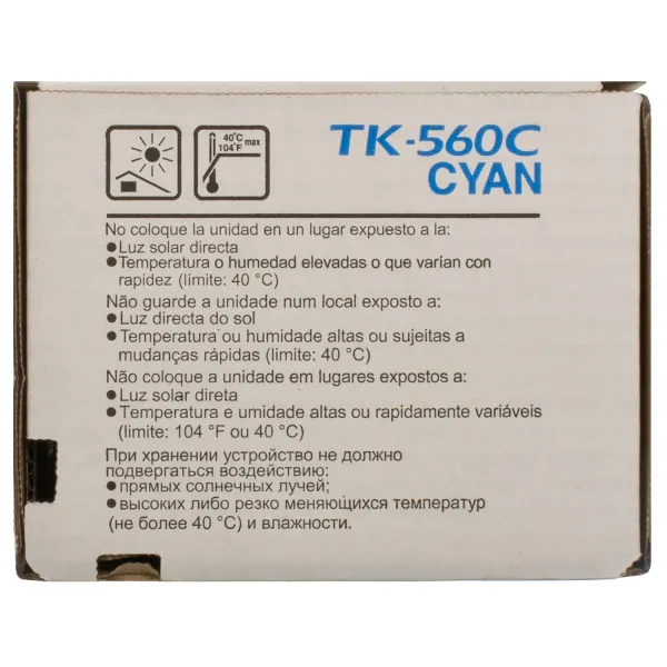 Тонер-картридж TK-560 блакитний Kyocera Mita (1T02HNCEU0) - Фото 3