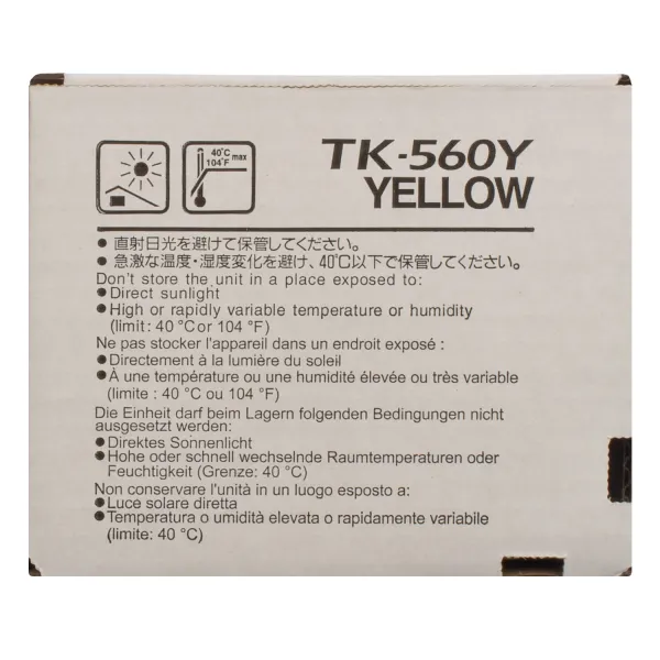 Тонер-картридж TK-560 жовтий Kyocera Mita (1T02HNAEU0) - Фото 3