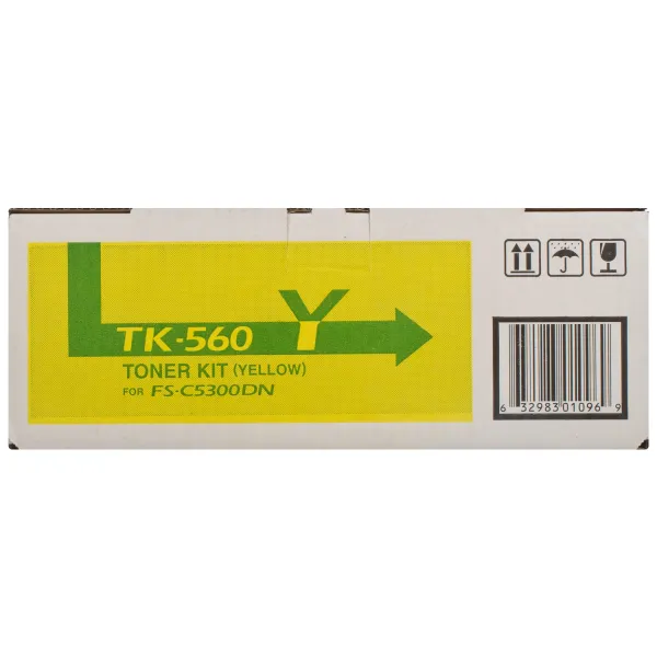 Тонер-картридж TK-560 жовтий Kyocera Mita (1T02HNAEU0) - Фото 4
