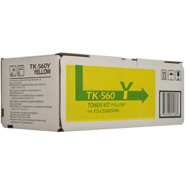 Тонер-картридж TK-560 жовтий Kyocera Mita (1T02HNAEU0) - Фото 5