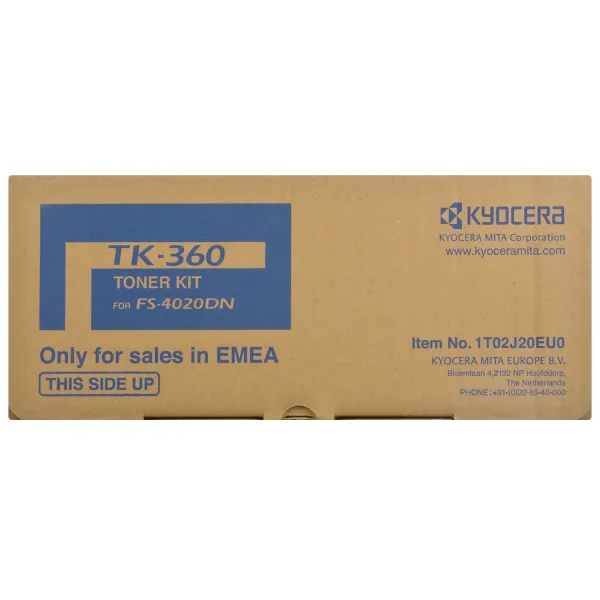 Тонер-картридж TK-360 чорний Kyocera Mita (1T02J20EU0) - Фото 4