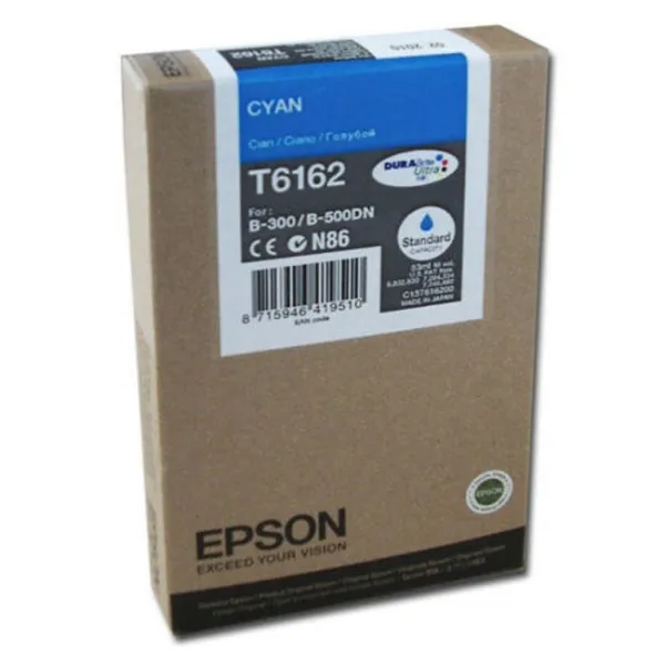 Картридж T6162 блакитний Epson (C13T616200) - Фото 3