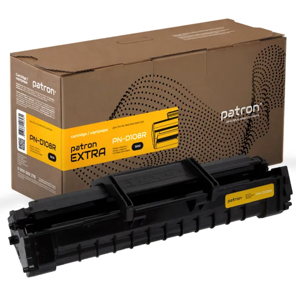 Картридж совместимый Samsung MLT-D108S (ML-1640) Extra Patron (PN-D108R) - Фото 1