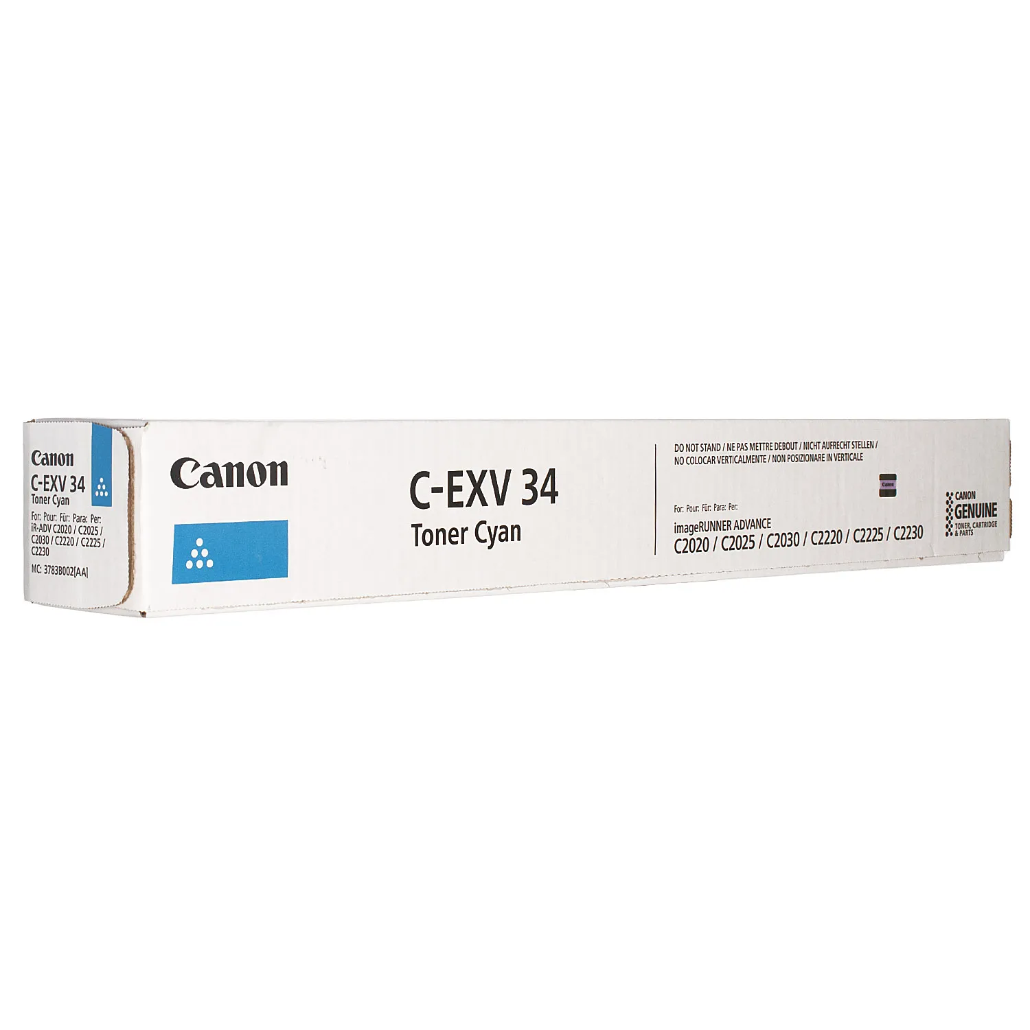 Тонер-картридж C-EXV34 блакитний Canon (3783B002) Тонер-картридж C-EXV34 блакитний Canon (3783B002)
