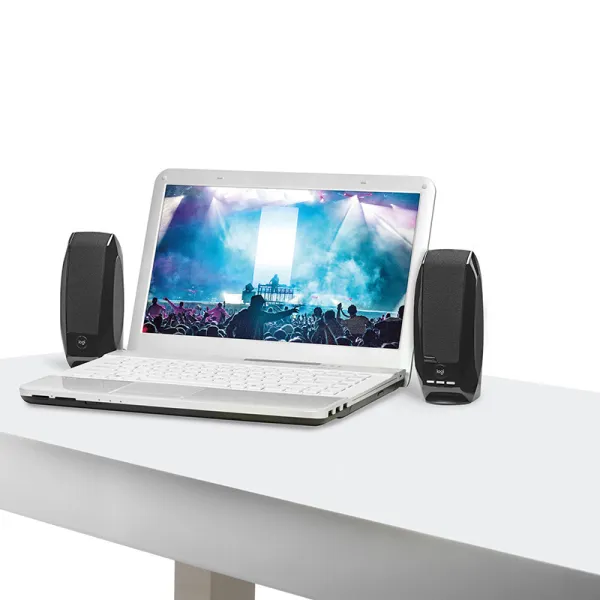 Система акустическая S150, 2.0, USB, чёрная Logitech (980-000029) - Фото 1