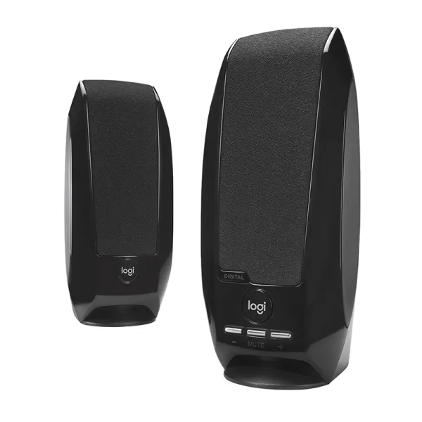 Система акустическая S150, 2.0, USB, чёрная Logitech (980-000029) - Фото 2