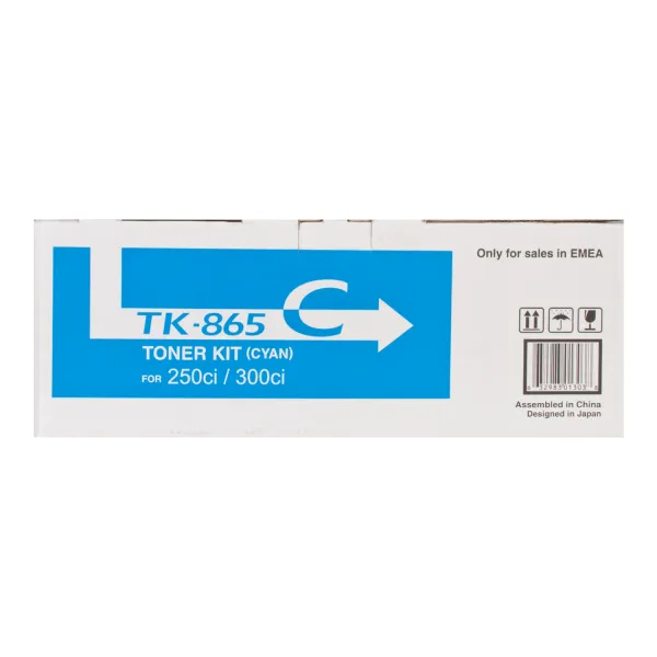 Тонер-картридж TK-865 блакитний Kyocera Mita (1T02JZCEU0) - Фото 4