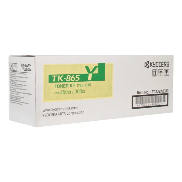 Тонер-картридж TK-865 жовтий Kyocera Mita (1T02JZAEU0) - Фото 8