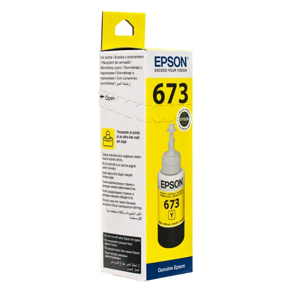 Чорнило L800 жовті, 70 мл Epson (C13T67344A) - Фото 6
