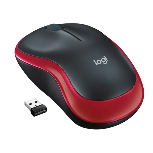 Миша бездротова M185 Cordless, червона Logitech (910-002240/910-002237)