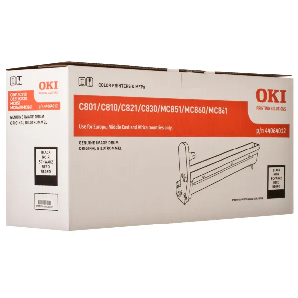 Драм-картридж C810/830/MC860 черный Oki (44064012)