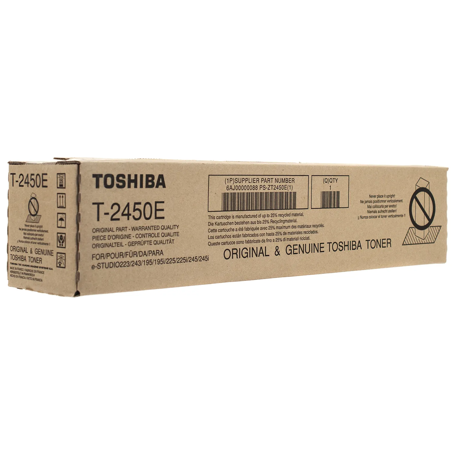 Тонер-картридж T-2450E Toshiba (6AJ00000088/6AJ00000216) - Фото 2