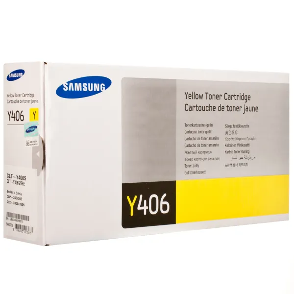 Тонер-картридж CLT-Y406S желтый Samsung (SU464A) - Фото 5