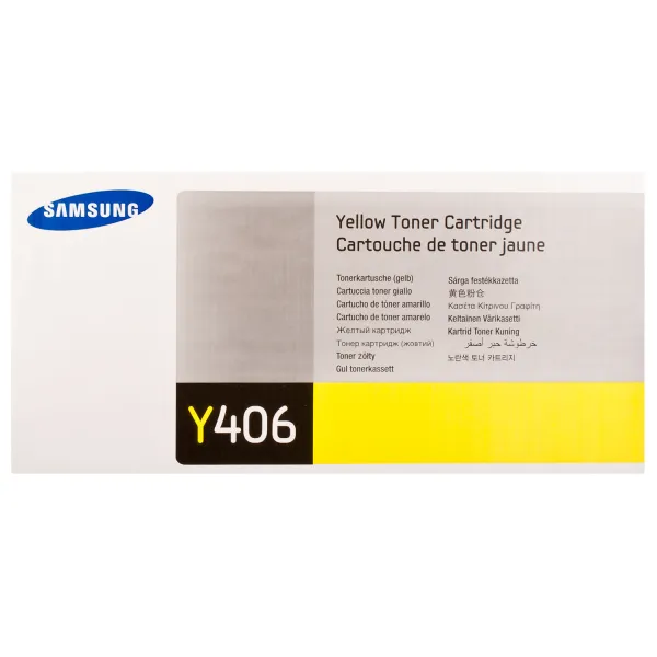 Тонер-картридж CLT-Y406S желтый Samsung (SU464A) - Фото 1