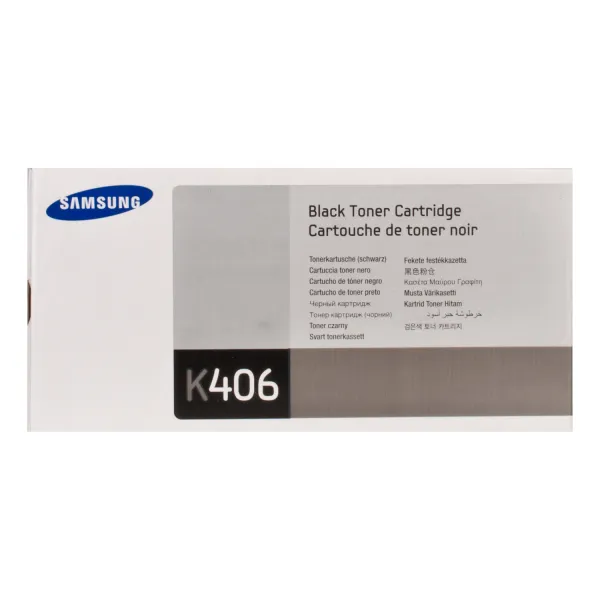 Тонер-картридж CLT-K406S черный Samsung (SU120A) - Фото 2