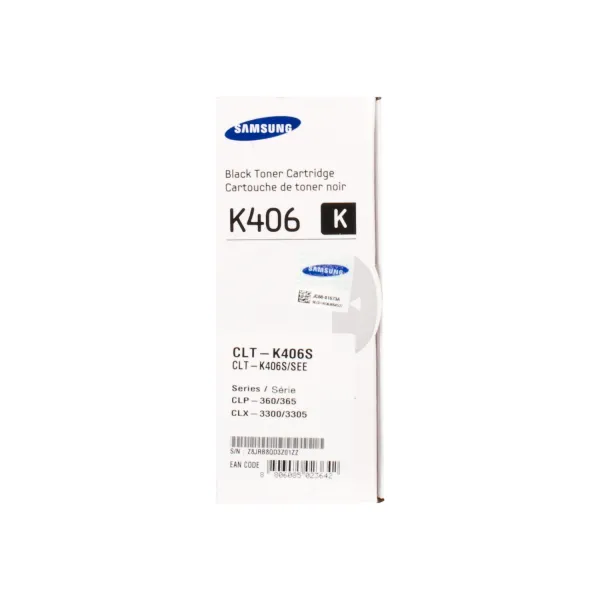 Тонер-картридж CLT-K406S черный Samsung (SU120A) - Фото 5