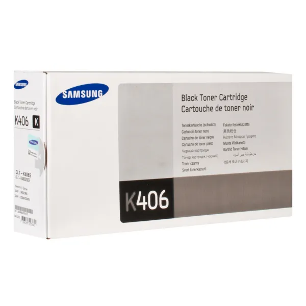 Тонер-картридж CLT-K406S черный Samsung (SU120A) - Фото 6