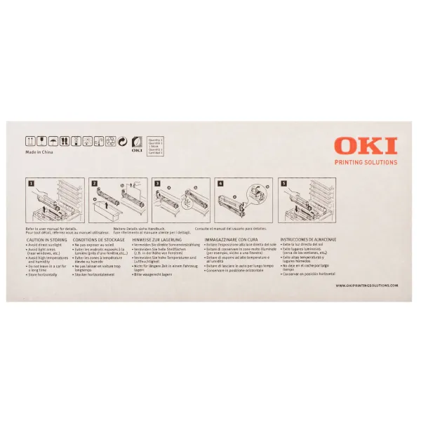 Драм-картридж C810/830/MC860 голубой Oki (44064011) - Фото 2
