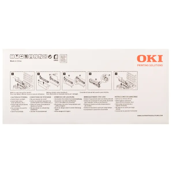 Драм-картридж C810/830/MC860 желтый Oki (44064009) - Фото 3