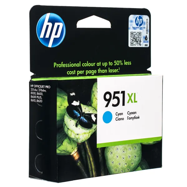 Картридж №951XL 1500 арк, блакитний HP (CN046AE)