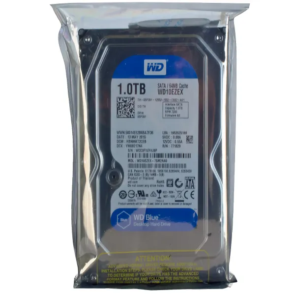 Диск жесткий HDD 1TB, 3.5", SATA  WD (WD10EZEX) - Фото 8