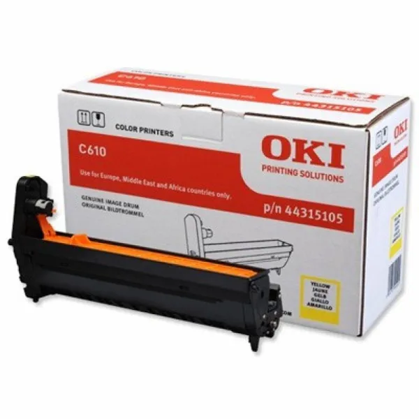 Драм-картридж C610 желтый Oki (44315105)