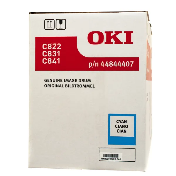 Драм-картридж C831 голубой Oki (44844407) - Фото 1