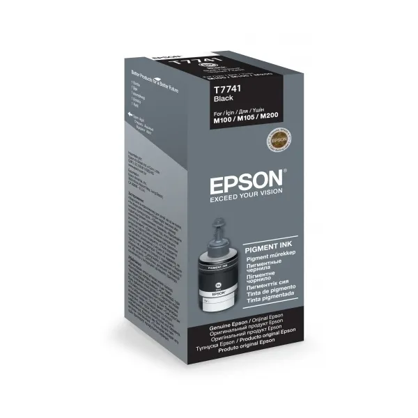 Чорнило T77414 чорні, 140 мл Epson (C13T77414A) - Фото 1