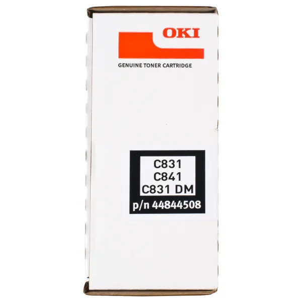 Тонер-картридж C831/841 чорний Oki (44844508) - Фото 2