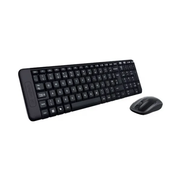 Комплект клавіатура та миша бездротовий MK220 чорний Logitech (920-003169/920-003168) - Фото 4