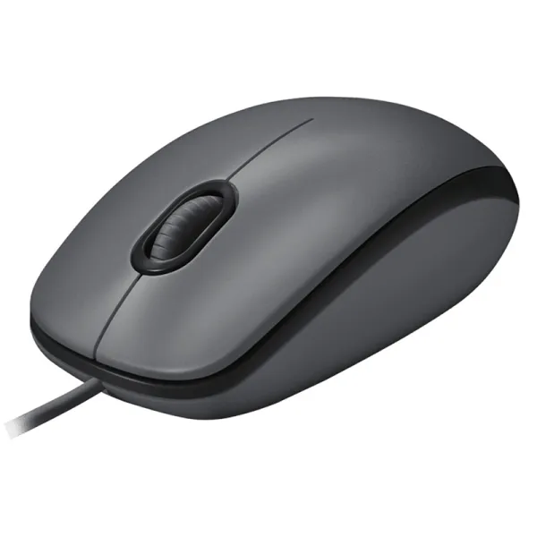 Миша USB M100 Optical, чорна Logitech (910-005003/910-006652) - Фото 1