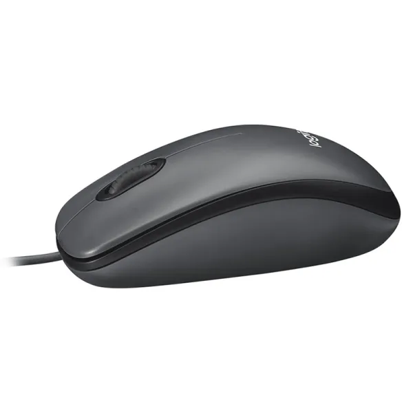 Миша USB M100 Optical, чорна Logitech (910-005003/910-006652) - Фото 6