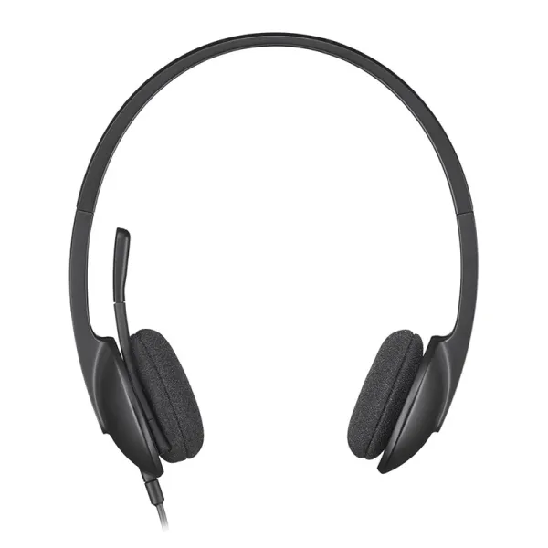 Гарнитура USB H340, чёрная Logitech (981-000475) - Фото 7
