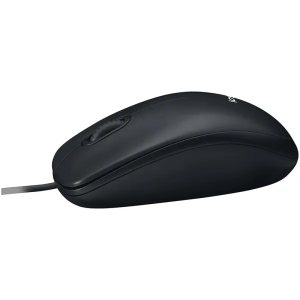 Миша USB B100 Optical, чорна Logitech (910-003357) - Фото 3