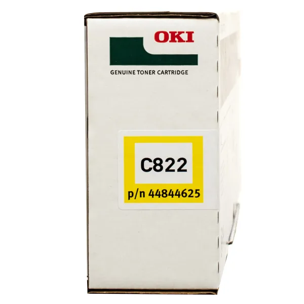 Тонер-картридж C822 жовтий Oki (44844625/44844613) - Фото 1
