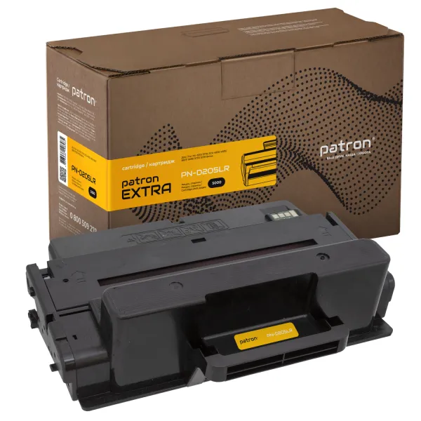 Картридж совместимый Samsung MLT-D205L (SCX-4833) Extra Patron (PN-D205LR) - Фото 2