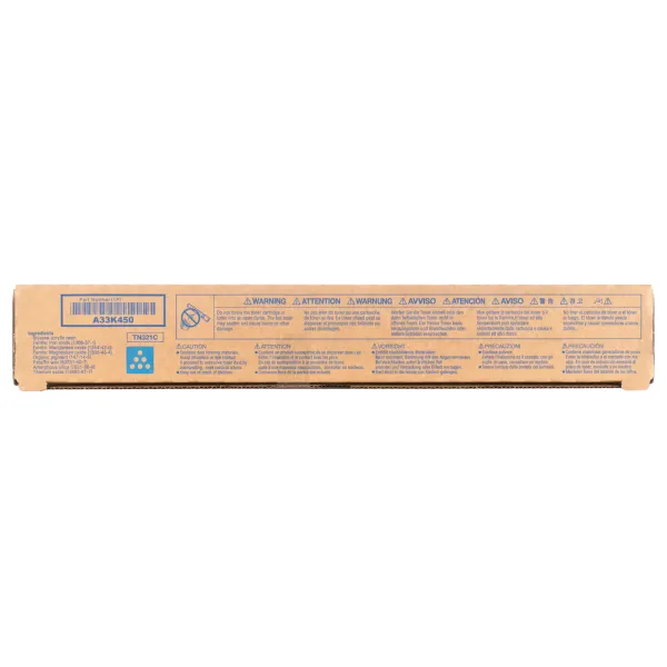 Тонер-картридж TN-321C голубой Konica Minolta (A33K450) - Фото 3
