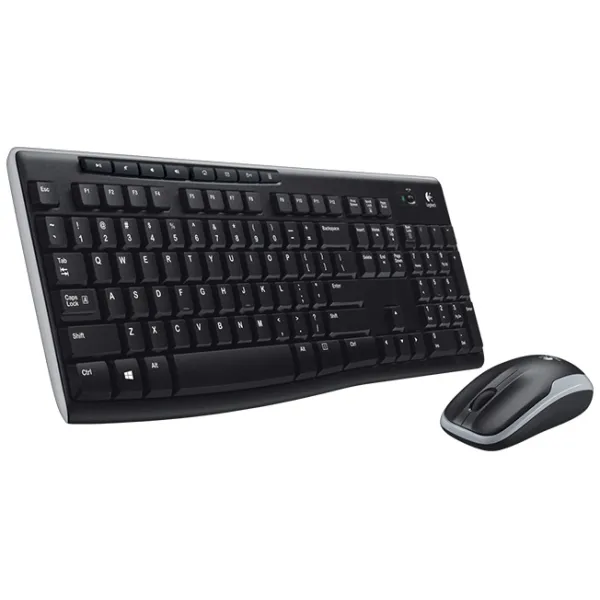 Комплект клавіатура та миша бездротовий MK270 чорний Logitech (920-004518_920-004508) - Фото 2