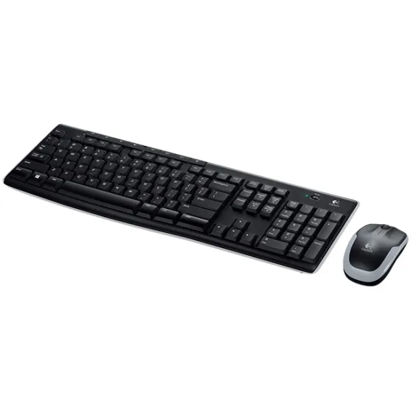 Комплект клавіатура та миша бездротовий MK270 чорний Logitech (920-004518_920-004508) - Фото 2