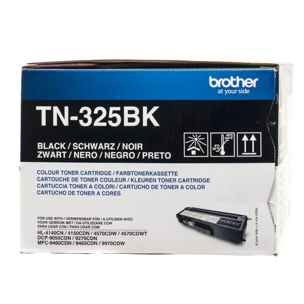 Тонер-картридж TN325BK чорний Brother (TN325BK) - Фото 1