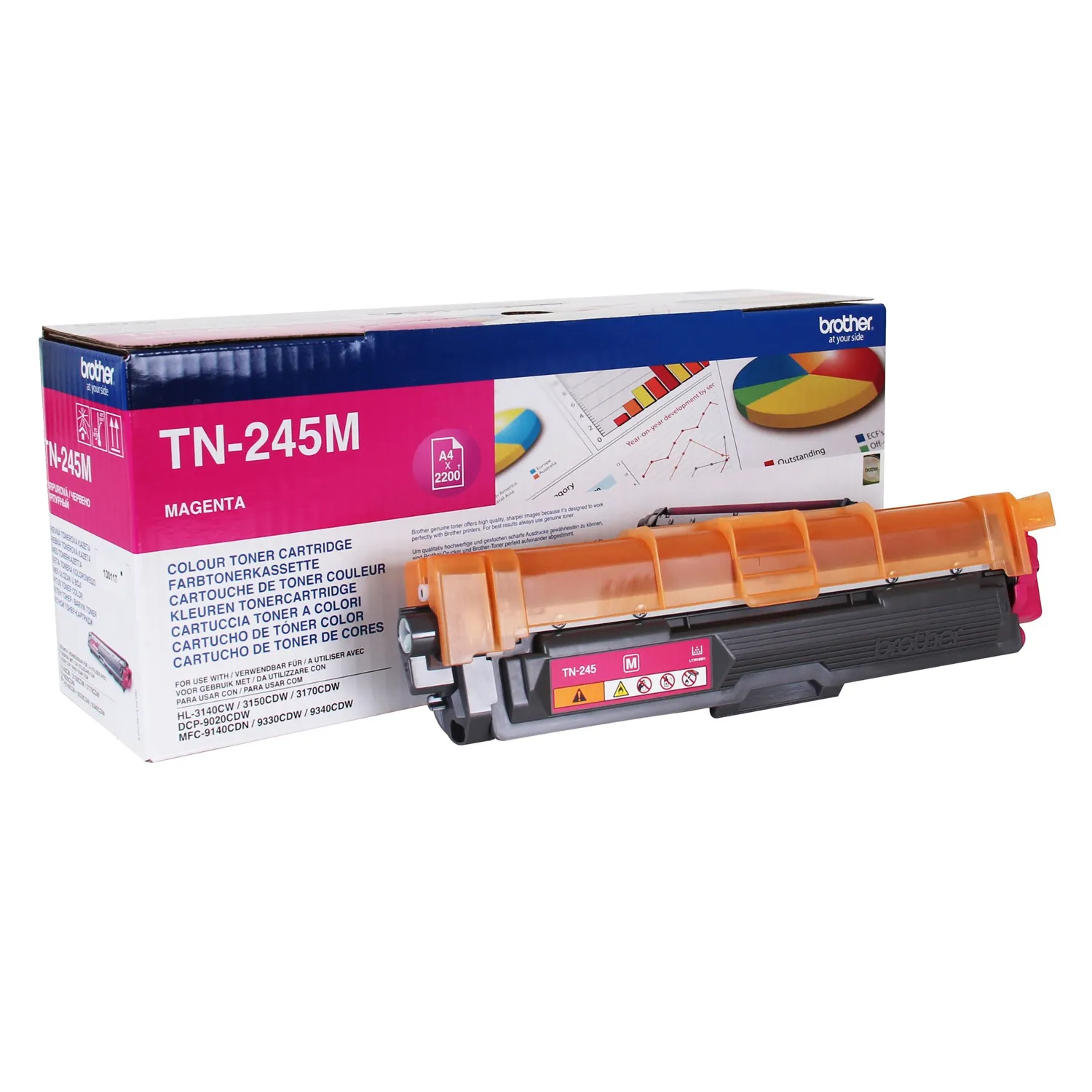 Тонер-картридж TN245M пурпурный Brother (TN245M) Тонер-картридж TN245M пурпурный Brother (TN245M)