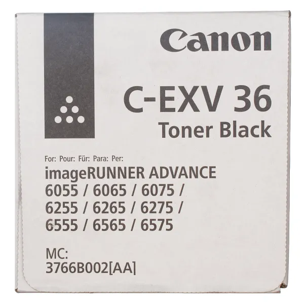 Тонер-картридж C-EXV36 чорний Canon (3766B002AA) - Фото 1